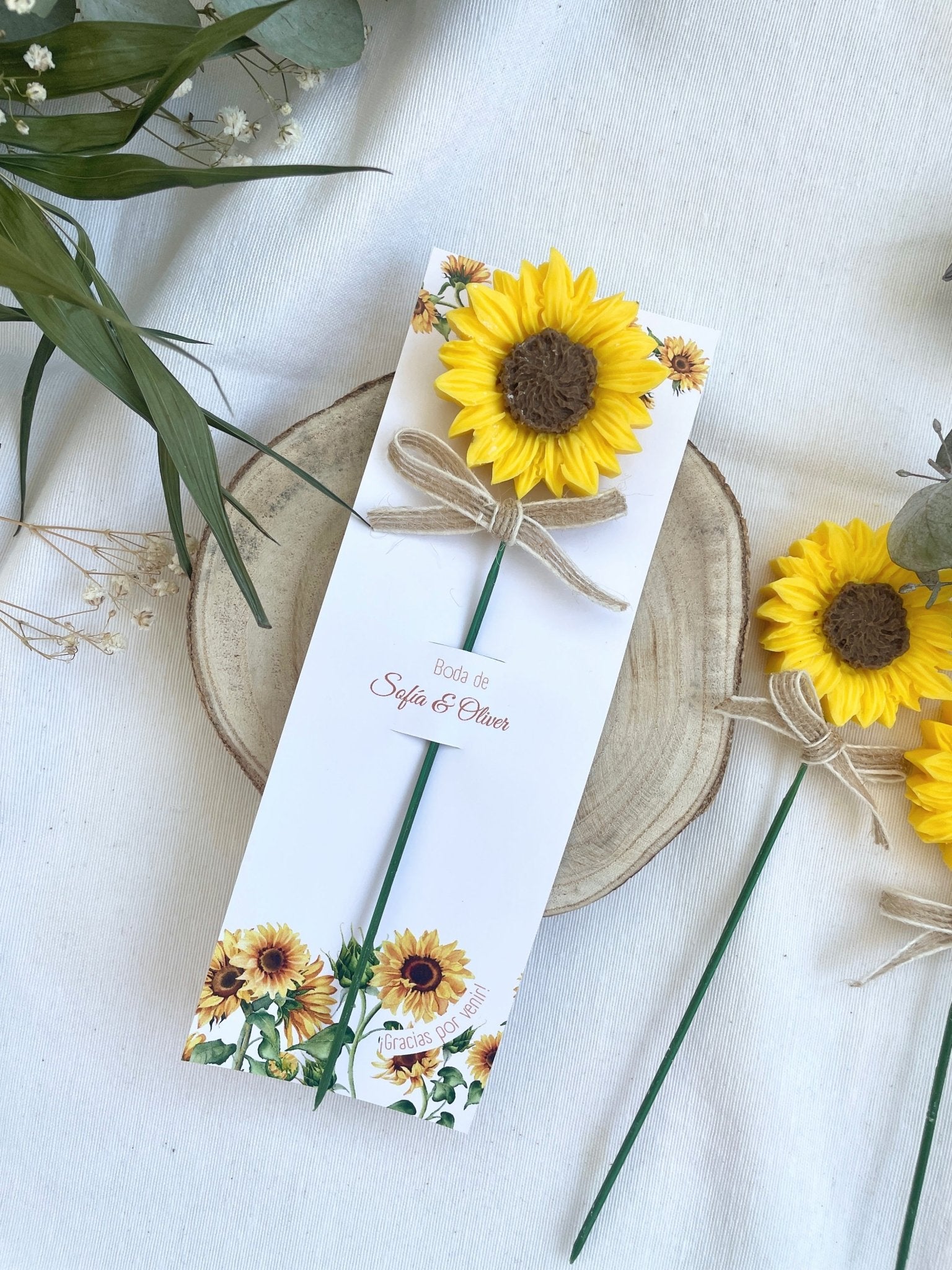 Vela Girasol para eventos - KānaraSoy.com